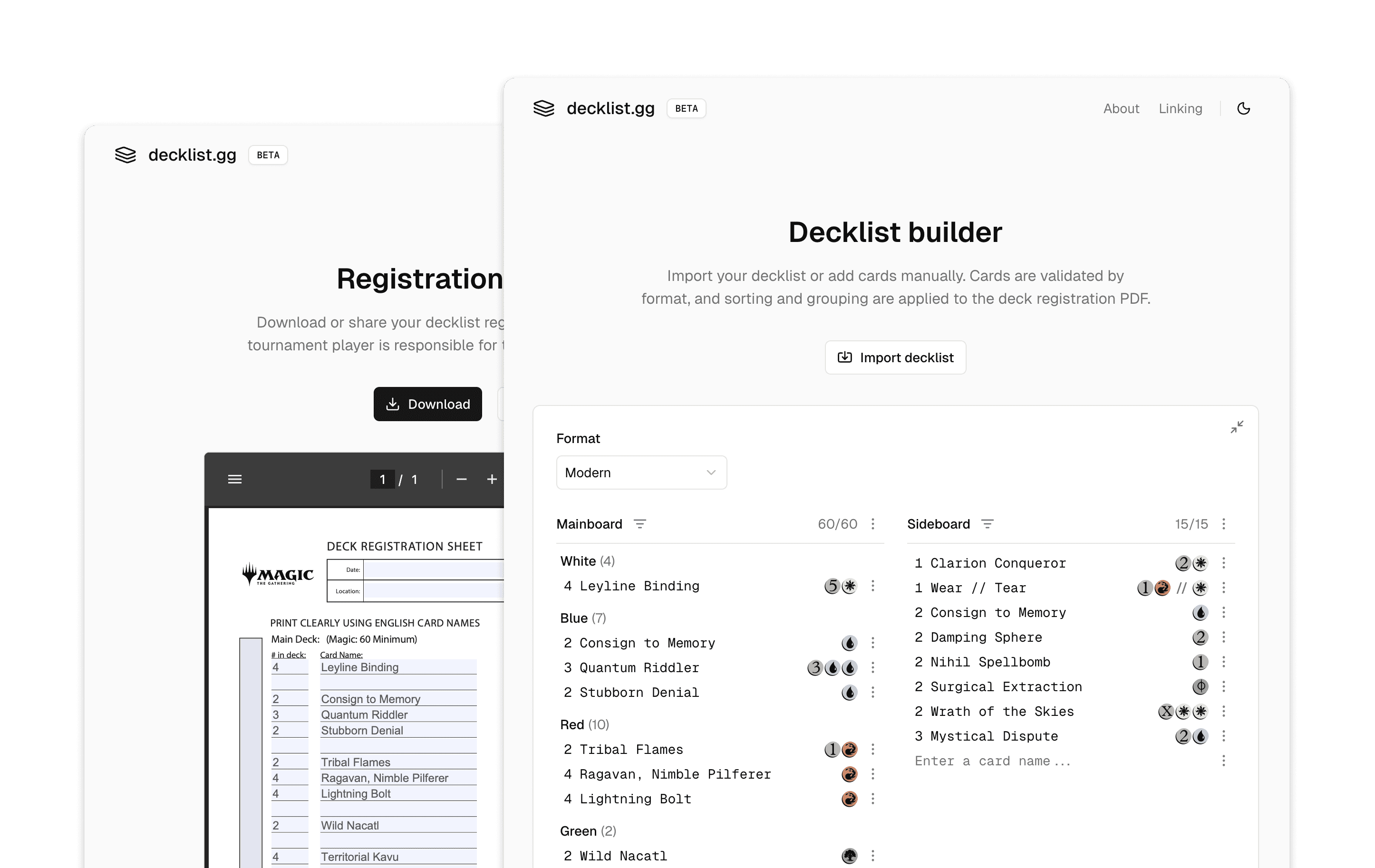 Welcome to Decklist.gg